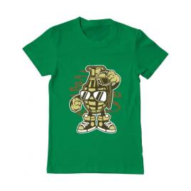 Tricou adler barbat grenade verde mediu