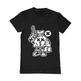 Tricou adler barbat money takers negru