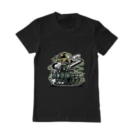 Tricou adler barbat war tank negru