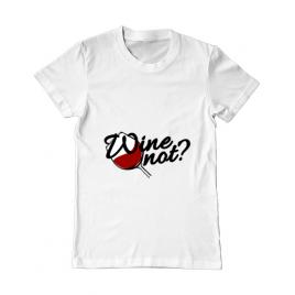 Tricou adler barbat wine not alb