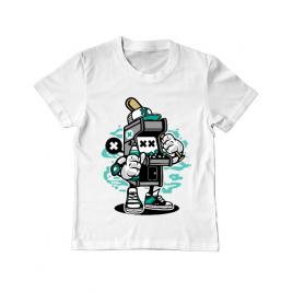 Tricou adler copil game on 2 alb