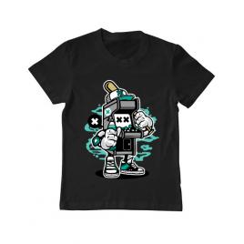Tricou adler copil game on 2 negru