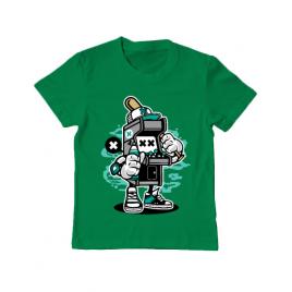 Tricou adler copil game on 2 verde mediu
