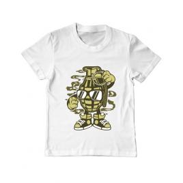 Tricou adler copil grenade alb
