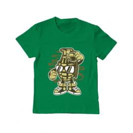 Tricou adler copil grenade verde mediu