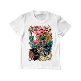 Tricou adler copil heavy guitar alb