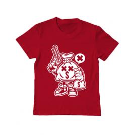 Tricou adler copil money takers rosu