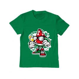 Tricou adler copil stay fresh verde mediu