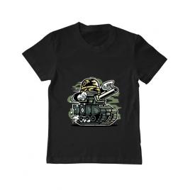 Tricou adler copil war tank negru