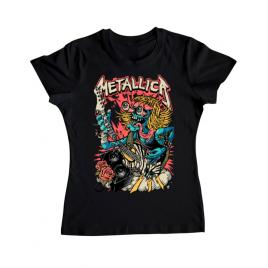 Tricou adler dama heavy guitar negru