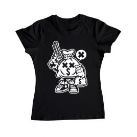 Tricou adler dama money takers negru