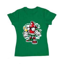 Tricou adler dama stay fresh verde mediu