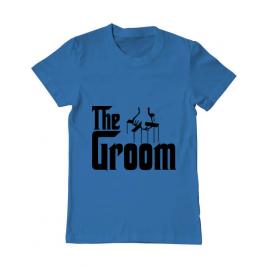 Tricou mire adler the groom albastru azuriu