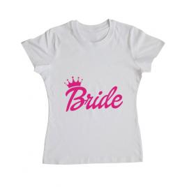 Tricou mireasa adler barbie bride alb