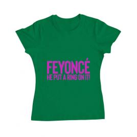 Tricou mireasa adler feyonce verde mediu