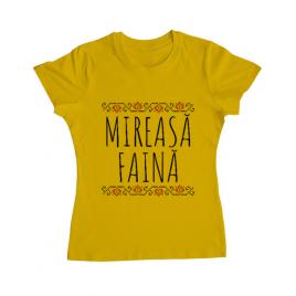 Tricou mireasa adler mireasa faina galben