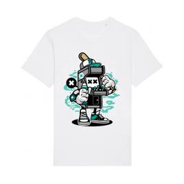 Tricou stanley stella barbat game on 2 alb