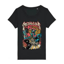 Tricou stanley stella dama heavy guitar negru