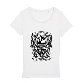 Tricou stanley stella dama torch alb