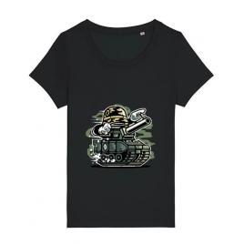 Tricou stanley stella dama war tank negru