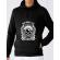 Hoodie barbat cu gluga axe negru