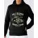 Hoodie barbat cu gluga built for speed negru
