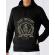 Hoodie barbat cu gluga fight for glory negru