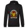 Hoodie barbat cu gluga genius billionaire negru