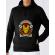 Hoodie barbat cu gluga genius billionaire negru