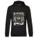 Hoodie barbat cu gluga in barbers we trust negru