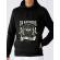 Hoodie barbat cu gluga in barbers we trust negru