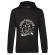 Hoodie barbat cu gluga lets ride bike negru