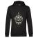Hoodie barbat cu gluga lighthouse negru