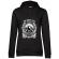 Hoodie dama cu gluga axe negru