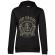 Hoodie dama cu gluga fight for glory negru