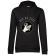 Hoodie dama cu gluga key of life negru
