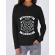 Hoodie dama cu gluga keys negru