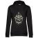 Hoodie dama cu gluga lighthouse negru