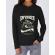 Hoodie dama cu gluga speed of caferacer negru