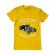 Tricou adler barbat built for speed galben