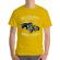 Tricou adler barbat built for speed galben