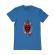 Tricou adler barbat hard to kill albastru azuriu