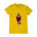 Tricou adler barbat hard to kill galben