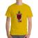 Tricou adler barbat hard to kill galben