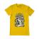 Tricou adler barbat heart and anchor galben