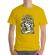 Tricou adler barbat heart and anchor galben