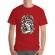 Tricou adler barbat heart and anchor rosu