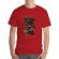 Tricou adler barbat hourglass rosu