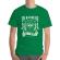 Tricou adler barbat in barbers we trust verde mediu