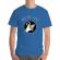 Tricou adler barbat key of life albastru azuriu